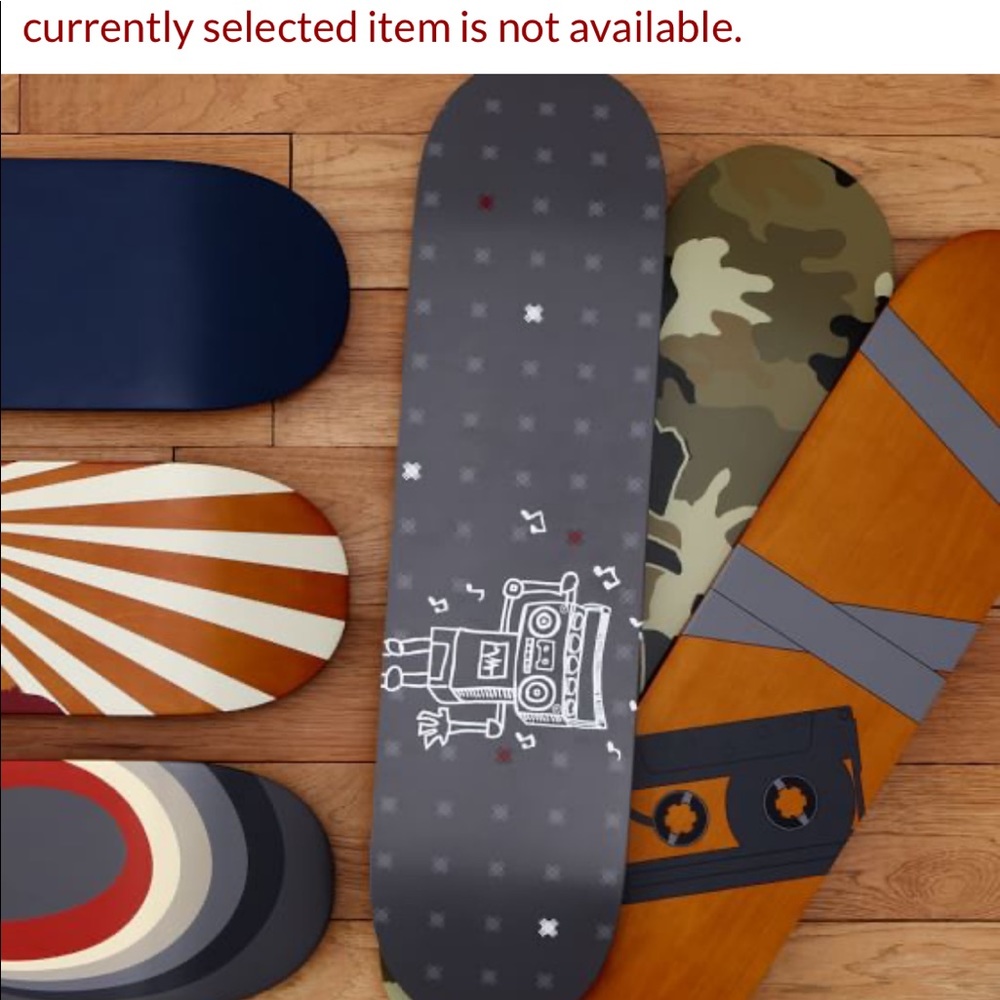 PBTeen Skate Deck Wall Art